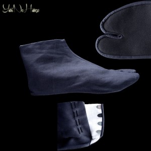 MADE IN JAPAN – Indoor Tabi – Black Cotton