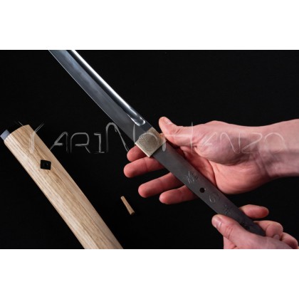 Tokugawa Katana Shinken | Ostrze katany w oprawie Shirasaya