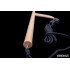 kusarigama treningowa z drewna bukowego z liną i obciążnikiem