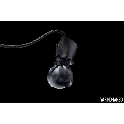 kusarigama treningowa z drewna bukowego z liną i obciążnikiem