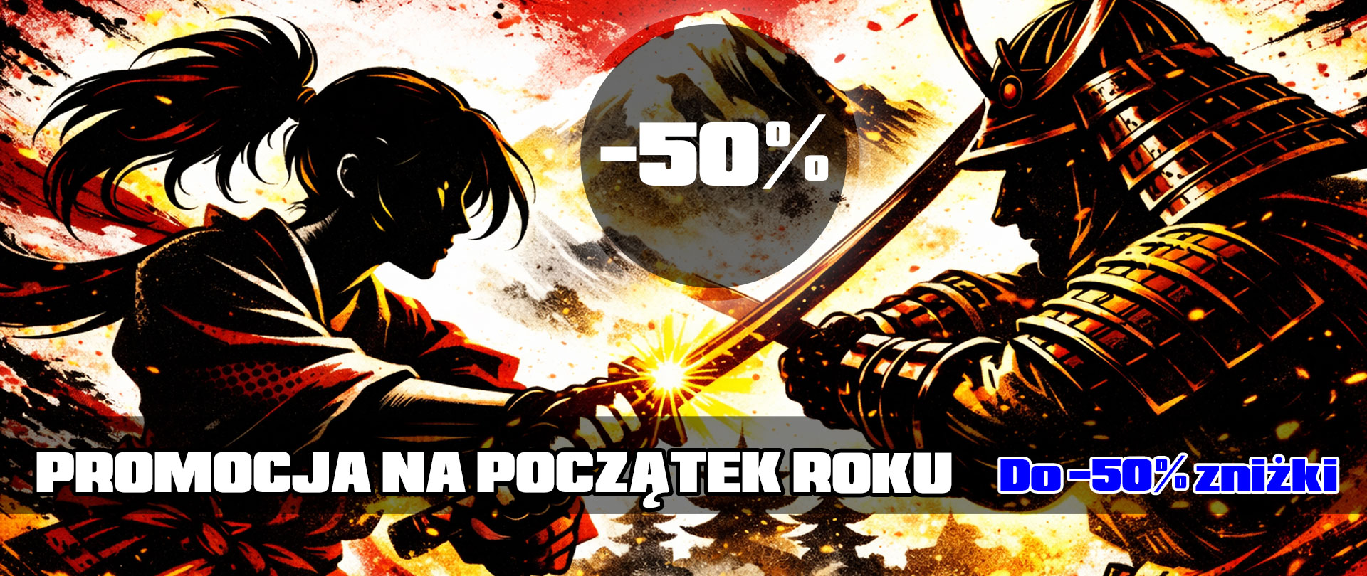 Promocja na początek roku 2026 – Katana Japońska
